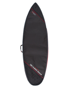 Ocean & Earth COMPACT DAY SHORTBOARD COVER, BLK/RED