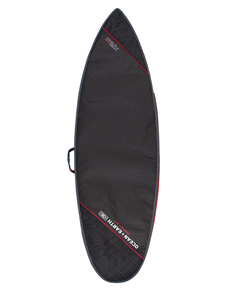 Ocean & Earth COMPACT DAY Shortboard Surfboard Bag, BLK/RED