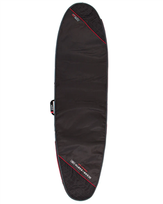 Ocean & Earth COMPACT DAY LONGBOARD COVER, BLK/RED