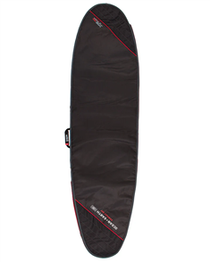 Ocean & Earth COMPACT DAY Longboard Surfboard Bag, BLK/RED