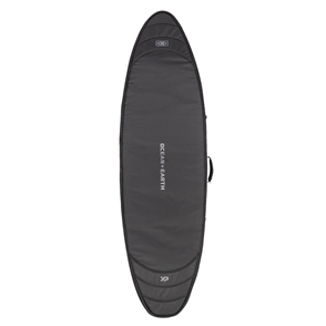 Ocean & Earth HYPA SHORTBOARD TRAVEL SURFBOARD BAG- 2 BOARD, BLACK