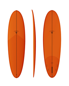 Thunderbolt Surfboards Skindog Ova Surfboard, ORANGE CARBON