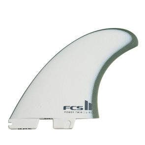 FCS II Power Twin+1 PG L-XL Natural/Alpine Retail Fins