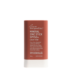 We Are Feel Good Inc SPF50+ MINERAL ZINC STICK, LIGHT TINT