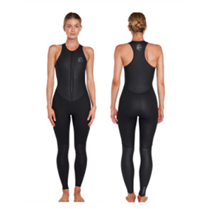O'Neill CRUISE FZ LONG JANE 2MM STEAMER, BLK/BLK