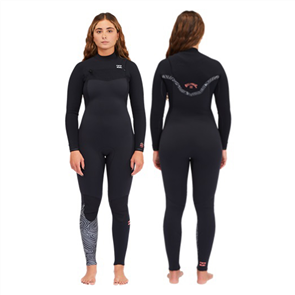 Billabong Wetsuits 3/2mm W FURNACE COMP STEAMER, MIDNIGHT TRAILS