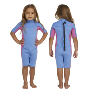 Billabong Wetsuits 2/2mm Toddler SYNERGY Back Zip Flat Lock SPRINGSUIT, SURFSIDE