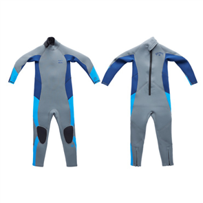Billabong Wetsuits 3/2mm BOYS ABSOLUTE BACK ZIP GBS FULLSUIT STEAMER, ASH
