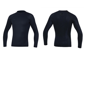 O'Neill HYPERFREAK TB3X LS CREW 1.5MM WETSUIT TOP, BLACK