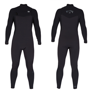 Billabong Wetsuits 4/3mm REVOLUTION CZ FULL STEAMER, BLACK