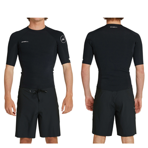 O'Neill REACTOR 2 SS WETSUIT TOP 1.5MM, BLK/BLK