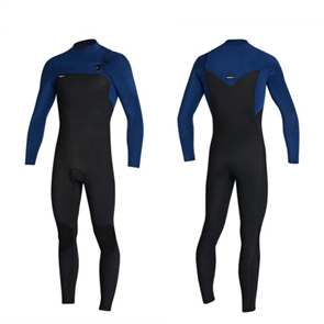 O'Neill Hyperfreak 3/2+ Steamer Chest Zip Wetsuit, Marine