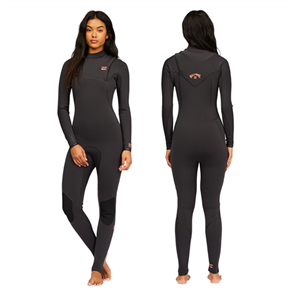 Billabong Wetsuits 4/3mm WMN FURNACE NATURAL ZL, Black Sands