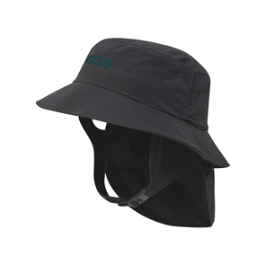 FCS Essential Surf Bucket Hat, Black/Teal