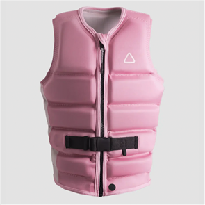 FOLLOW CORP WOMENS VEST, PASTEL PINK