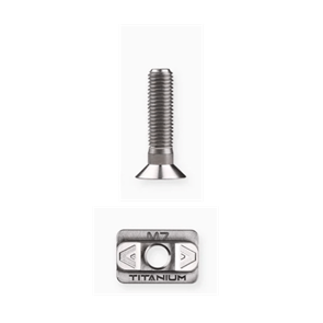 Armstrong Foils Performance or S1 Mast Top M7-26mm Titanium screw with Titanium T-Nut