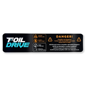 Foil Drive Standard Motor Protection Sticker