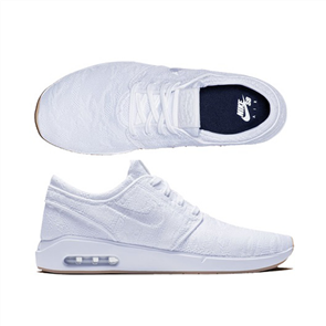 Nike Sb Air Max Janoski 2 Shoes, 100, White Gum