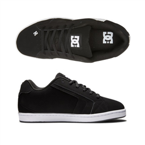 DC NET Shoe, BLACK/BLACK/WHITE