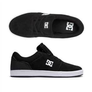 DC CRISIS 2 Shoe, BLACK/WHITE