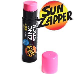 Sun Zapper Zinc Stick, Pink