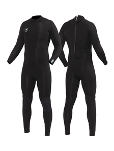 Vissla Wetsuits 7 SEAS 3/2mm FULL BACK ZIP STEAMER, Black