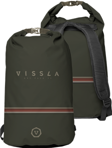 Vissla 7 Seas 35L Dry Backpack, Tarp