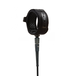 FCS 9' All Round Calf Essential Leash, Black