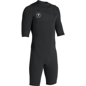 Vissla Wetsuits 7 Seas 2/2mm Spring, Black with Jade