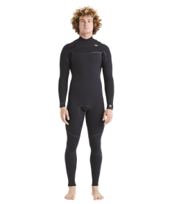 Billabong 3/2MM Furnace Chest Zip Steamer, Black