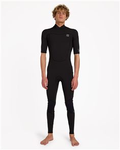 Billabong Wetsuits 2/2mm ABSOLUTE BZ STEAMER WETSUIT, BLACK