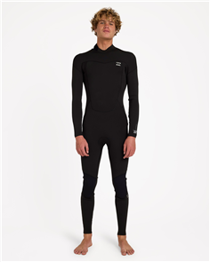 Billabong Wetsuits 3/2mm ABSOLUTE CORE BZ STEAMER WETSUIT, BLK