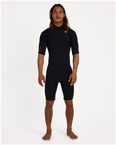 Billabong Wetsuits 2/2mm FURNACE REVO CZ SS SPRING SUIT, BLACK