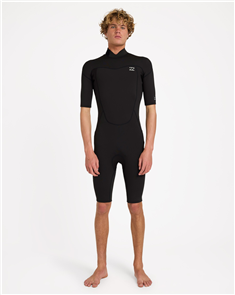 Billabong Wetsuits 2/2mm ABSOLUTE FL SS SPRING SUIT, BLACK