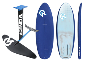 Agenda EASY FOIL PACKAGE 70cm Mast, Blue, 5'0