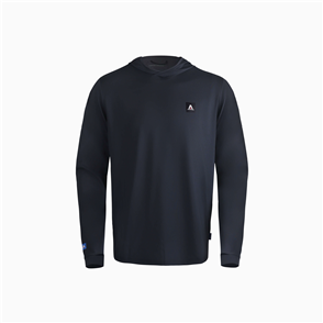 Armstrong Foils Hooded UPF L/S Water / Sun Top, Navy