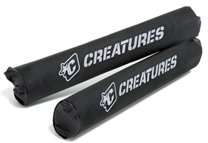 Creatures Of Leisure Rax roof rack Pad Round Bar 17” (43Cm), Black