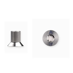 Armstrong Foils Single M6 8mm Titanium Barrel Nut Screw