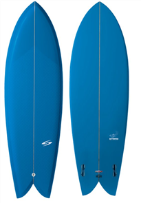 Surftech ButterFish Fusion HyperDrive Surfboard - Blue
