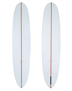 Aloha PinTailNoseRider PU (10'SlotBox) Longboard, Clear