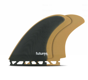 Futures Fiberglass Twin Fin Set, EN