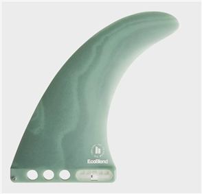 FCS II Connect Neo ECO 8" Longboard Fin, Iceberg Green