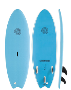 Gnaraloo Flounder Pounder Softboard, Blue