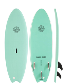 Gnaraloo Flounder Pounder Soft Surfboard, Torq