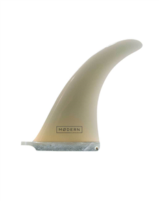 Modern Longboard Single Fin, Clear