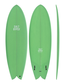 Salt Gypsy Surfboards Shorebird Mint Tint Surfboard