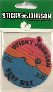 Sticky Johnson Deluxe Air Freshener, Coconut