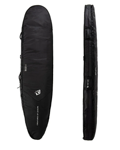 Creatures Of Leisure Longboard Double DT2.0 Bag, Black/ Silver