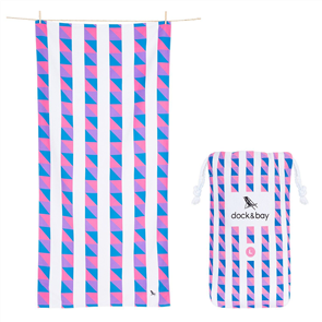 Dock & Bay Microfibre Beach Towel, Solstice