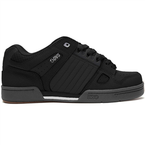 DVS Celsius Shoe, Black Charcoal White